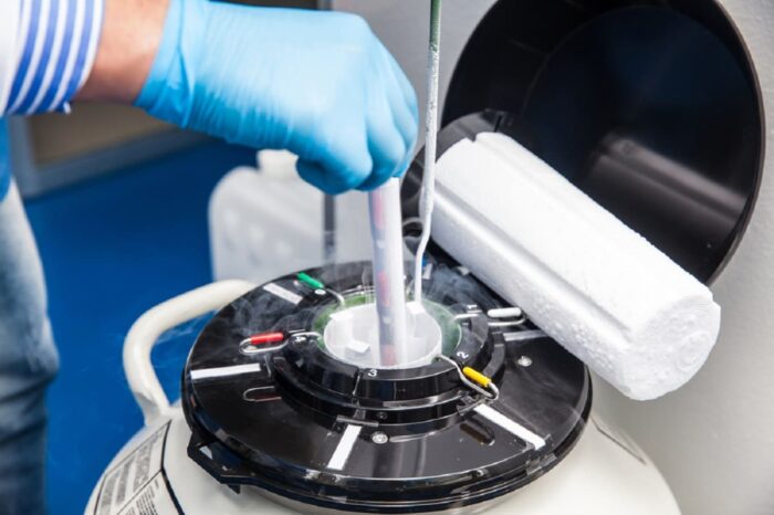 Semen freezing